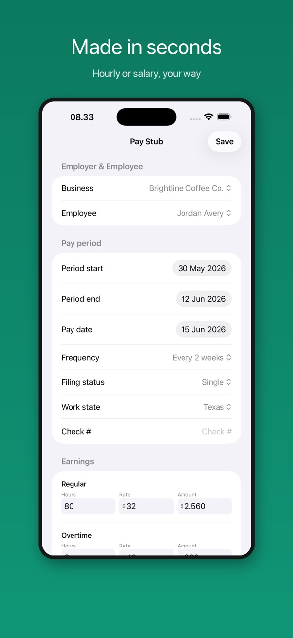 iPhone screenshot
