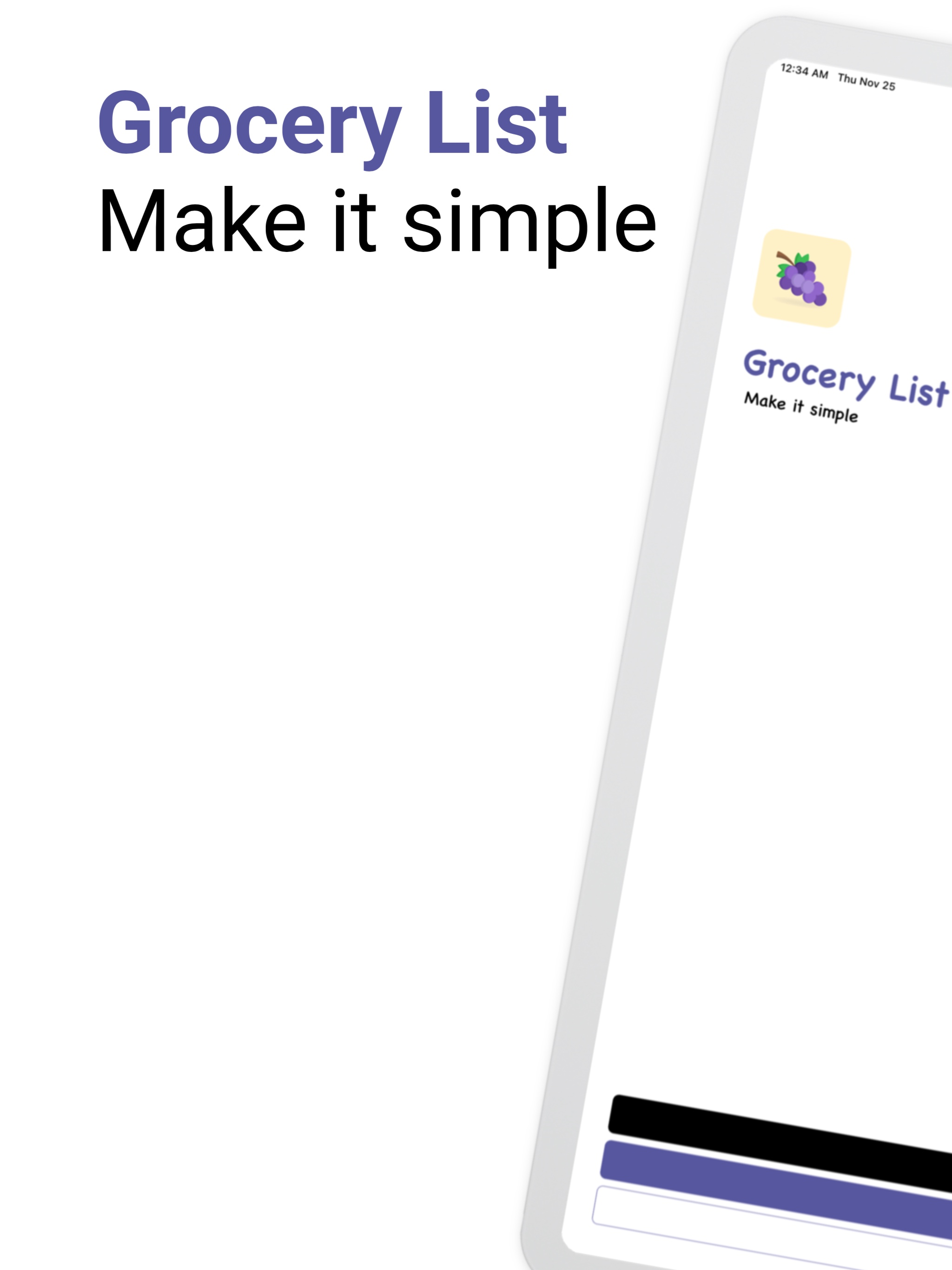 Grocery List: Make it simple screenshot 8