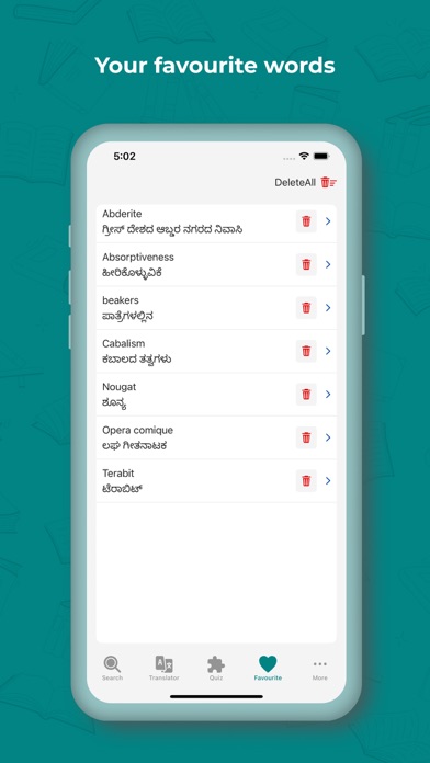 Kannada Dictionary+ Translator Screenshot