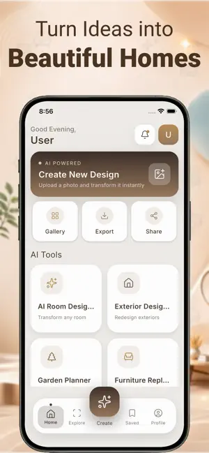 DreamSpace: Home Design AI screenshot 1