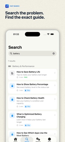 Settings Guide & Tips Screenshot 2 of 5