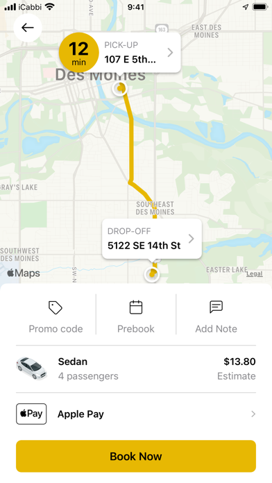 Yellow Cab Co Screenshot