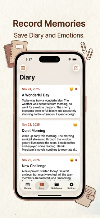Notepad, Notes & Diary Journal Screenshot 2 of 3