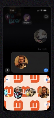 Mojiframe screenshot