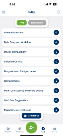 SRS Outcomes & Benchmarking Screenshot 5 of 7