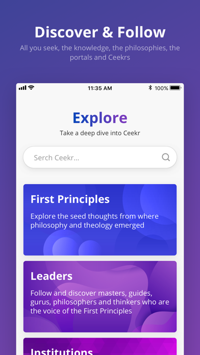 Ceekr Screenshot