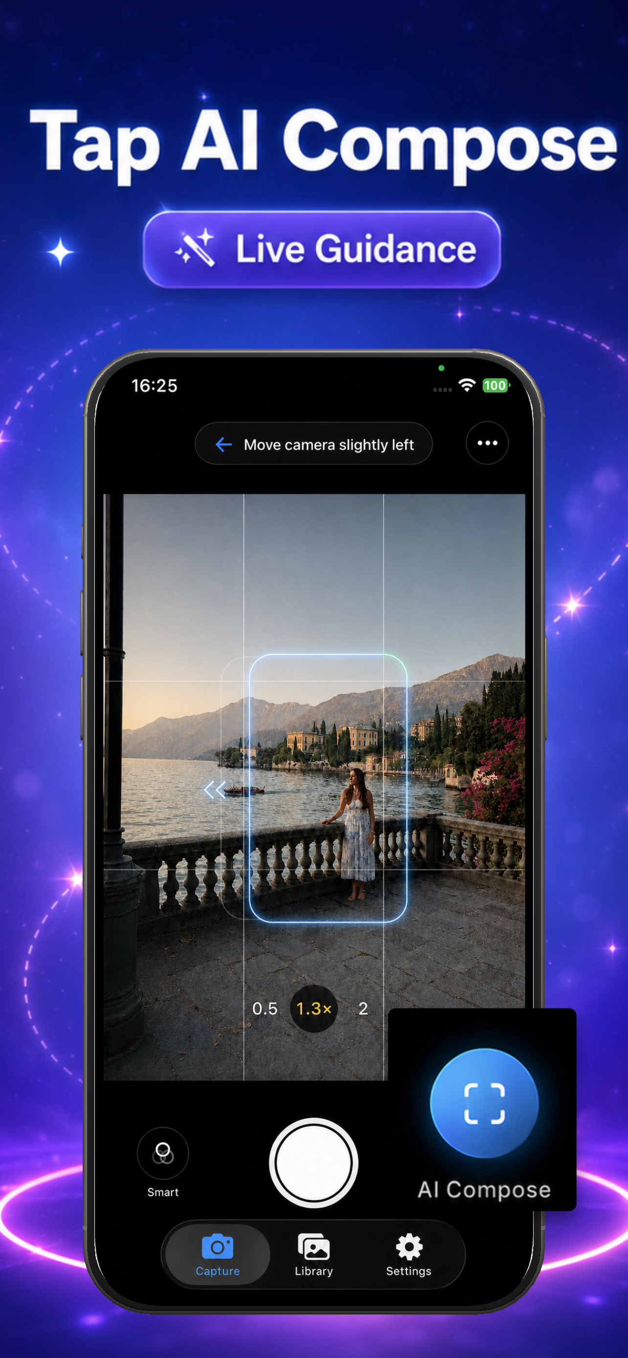 Fovi Camera: AI Composition screenshot 2