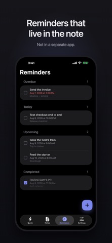 Flyout: Notes, Markdown, Code Screenshot 5 of 8
