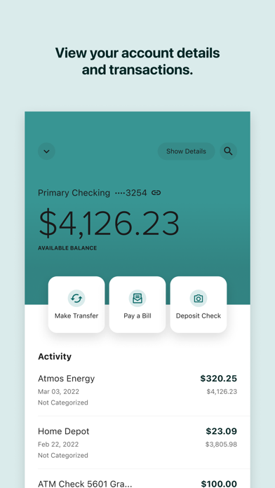 Alltru Credit Union iPhone screenshot