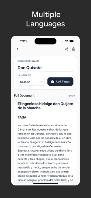 BookScan: Digitize & OCR Docs screenshot 3