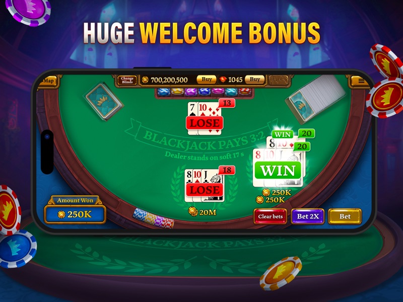 Texas Holdem Poker & Blackjack screenshot 4