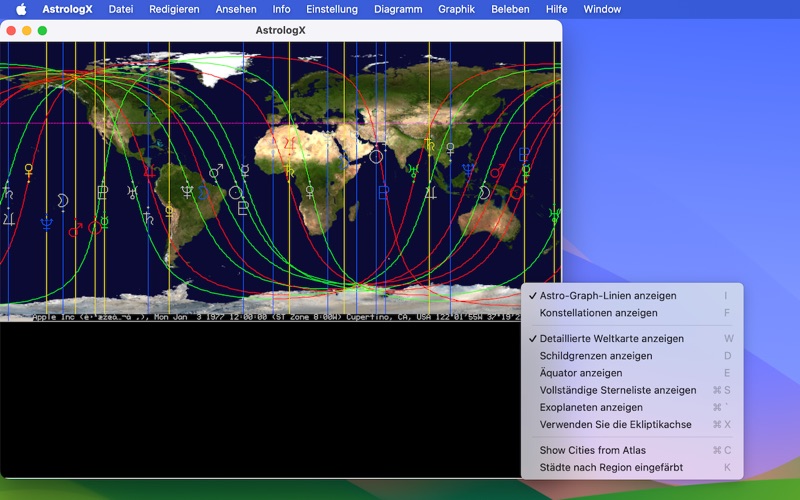 AstrologX screenshot