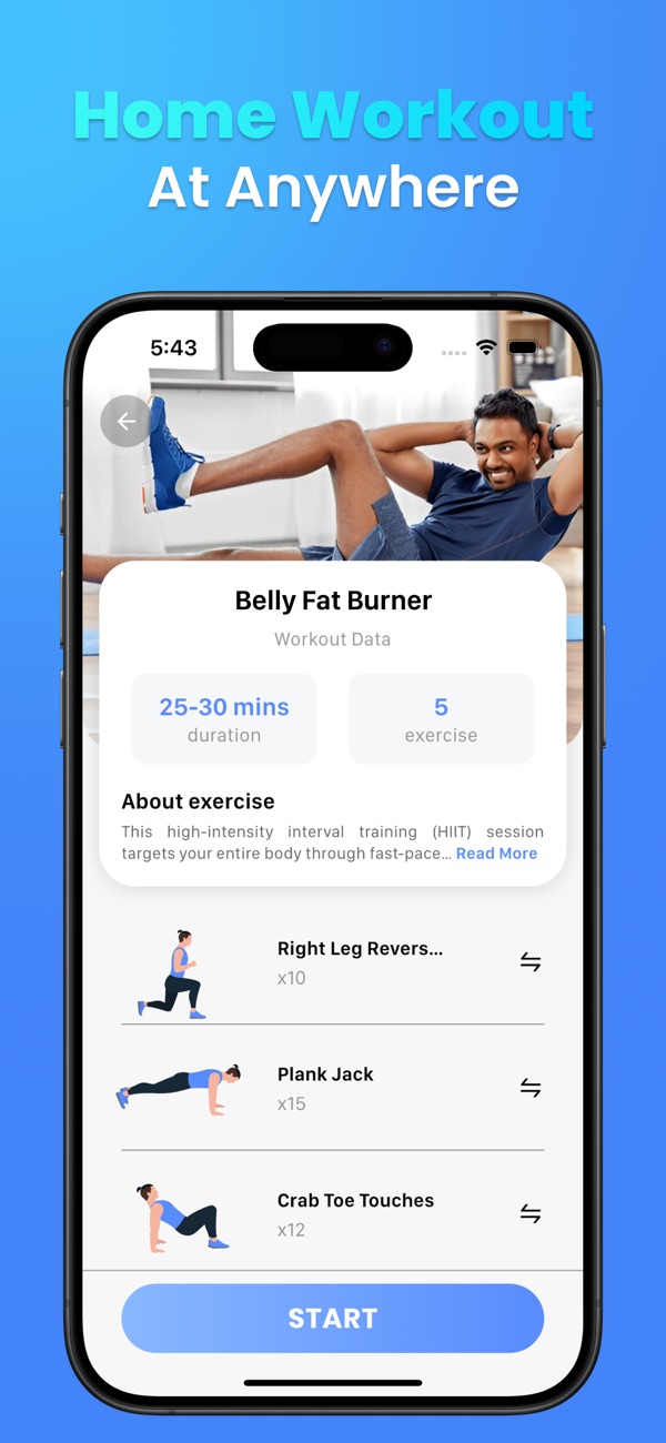 FitChase: Gym &amp; Home Workouts screenshot 6