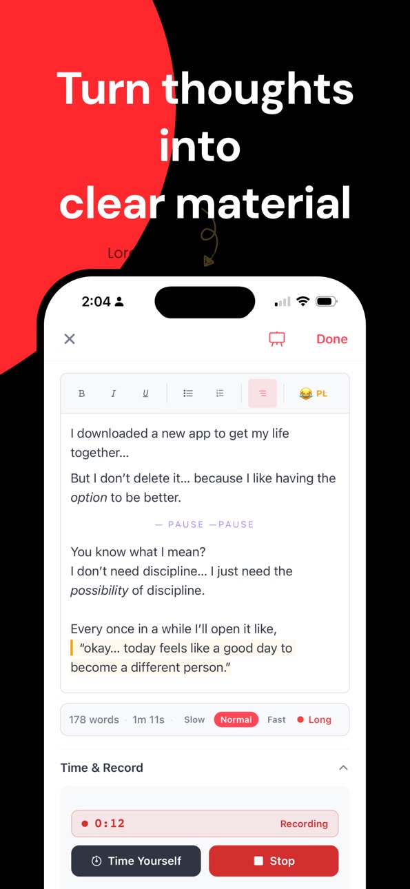 iPhone screenshot