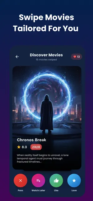 FLIK: Swipe & Find New Movies screenshot 2