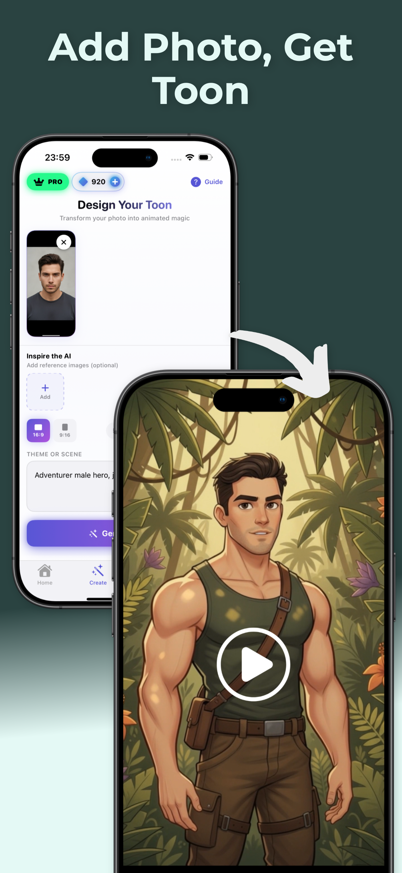 AI Video Generator Cartoon Roy