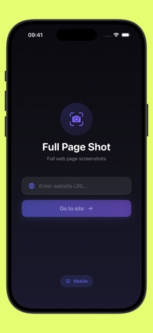 Full Page Shot iPhone screenshot