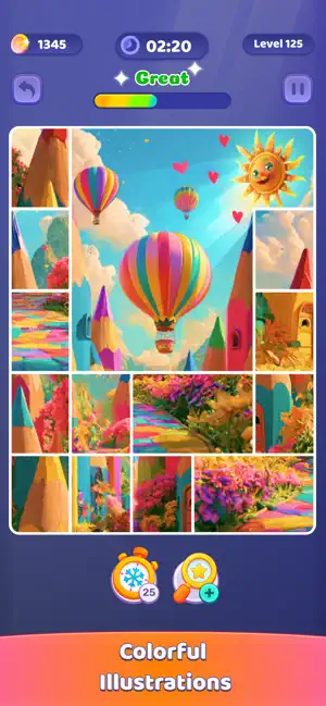 Jigsaw Photo Block Solitaire screenshot 4