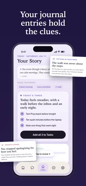 Juno: AI Journal, Mood Tracker screenshot 2