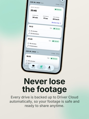 Driver: Driving & Dash Cam App iPad screenshot 3