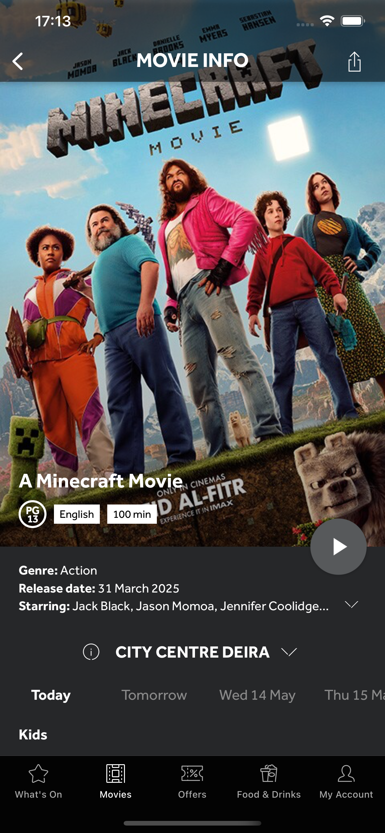 VOX Cinemas App