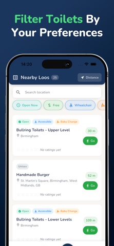 Where To Wee: Toilet Finder screenshot