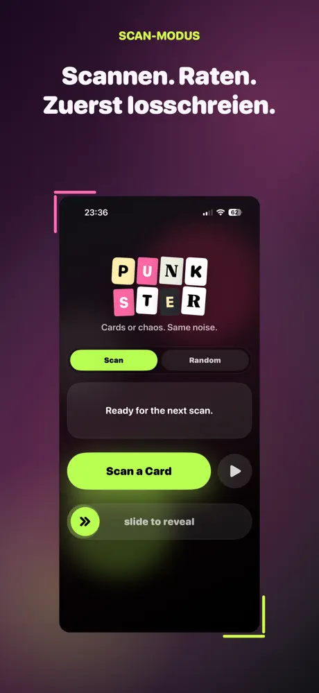 Punkster‑App screenshot 2