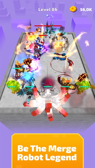 Craft Robot: Merge Block Screenshot
