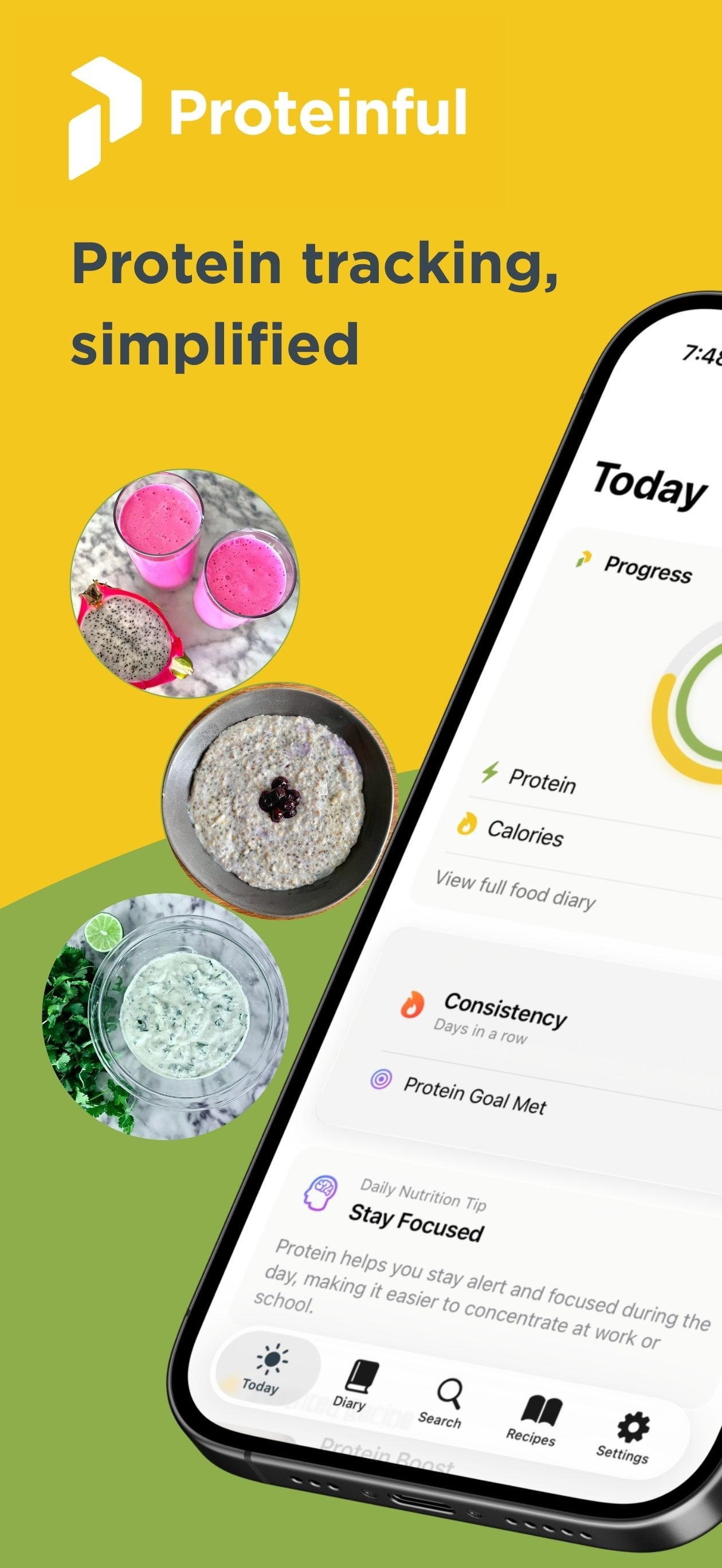 Proteinful: Protein Tracker