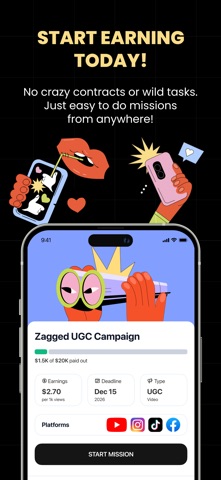 Zagged - Get Paid to Post screenshot