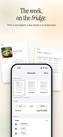Kibo: Meal Planner Screenshot 8 of 10