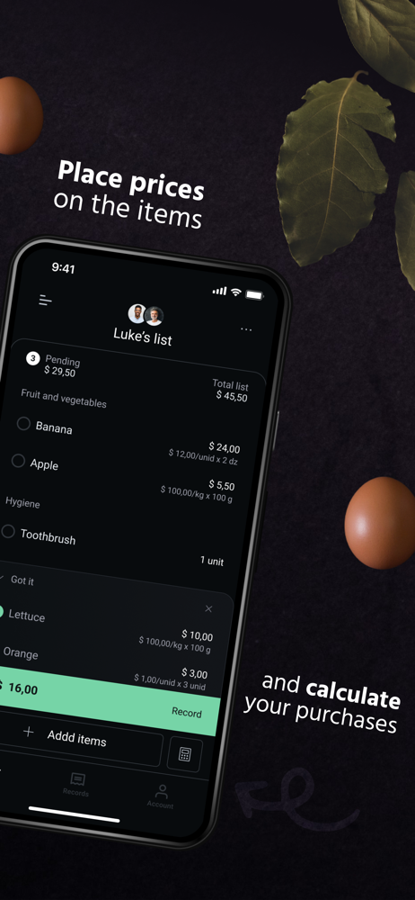 Coompras - Shopping list screenshot 2