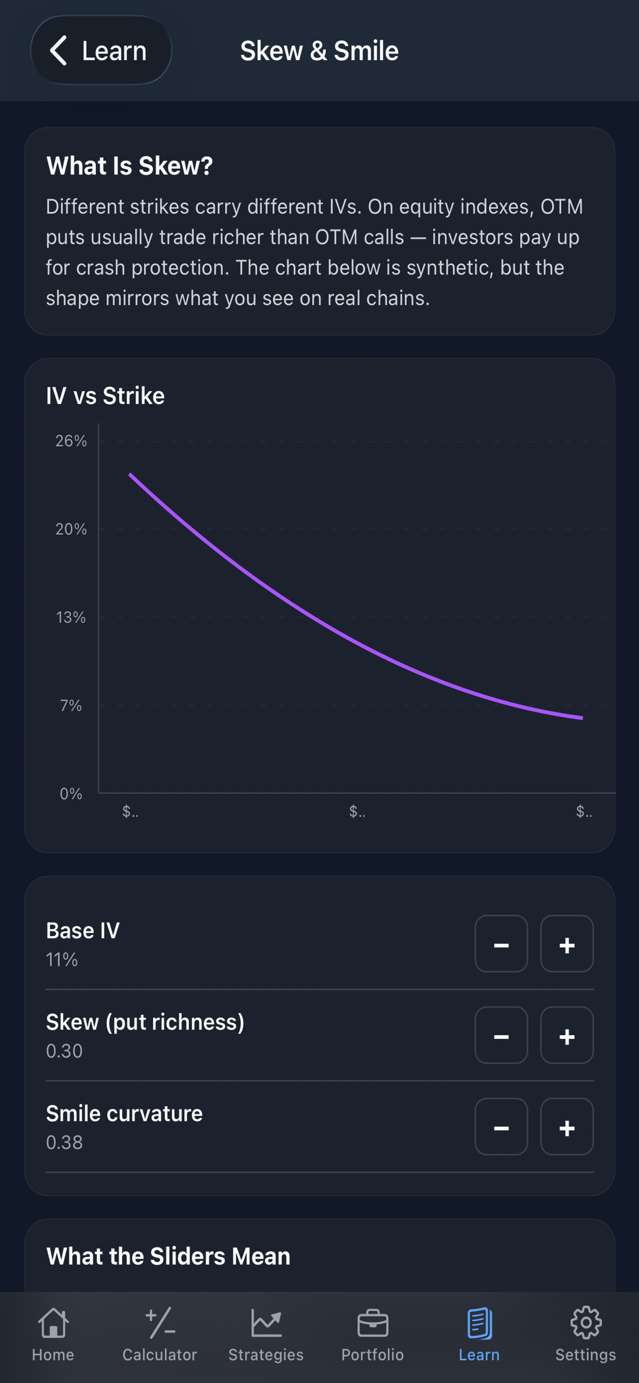 Options Analysis Suite