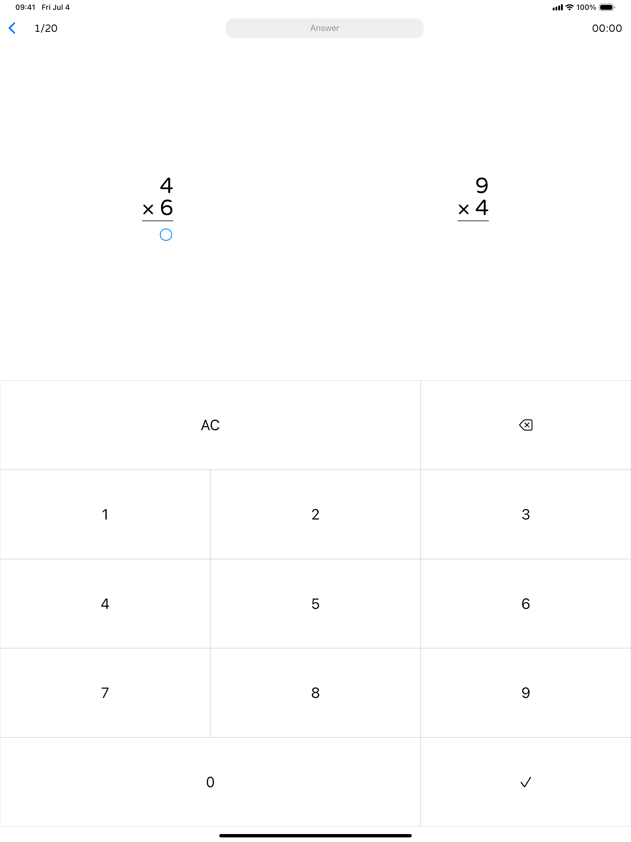 Mathprac: Mental Math Practice