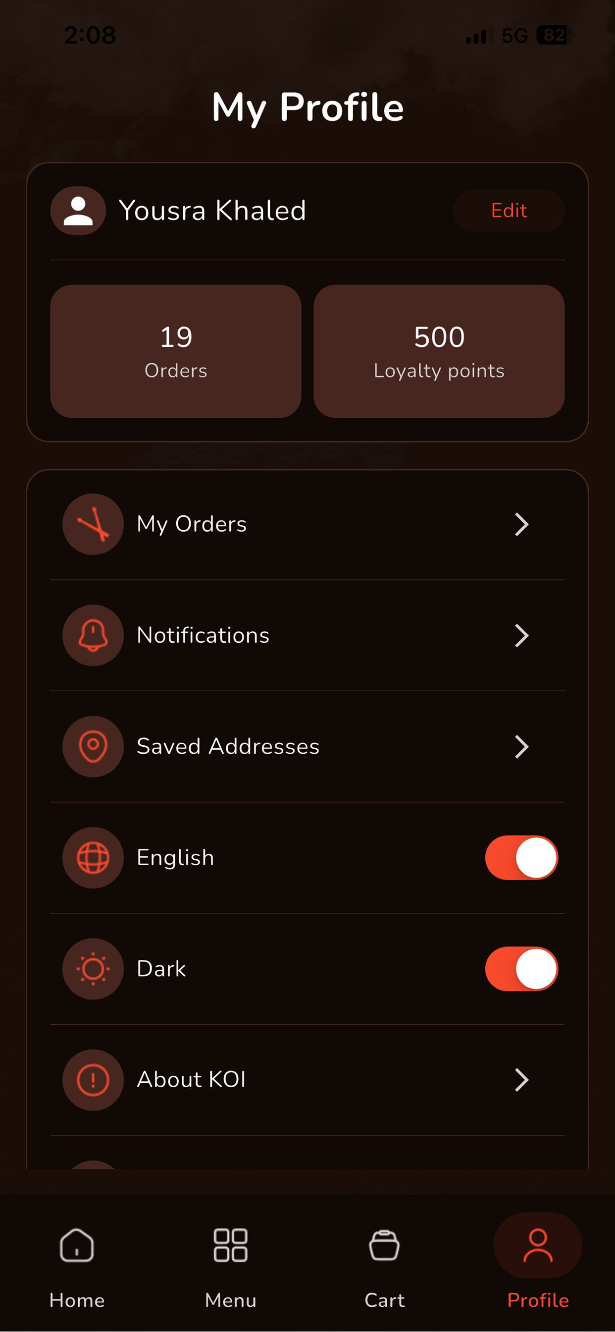 KOI Sushi screenshot 6