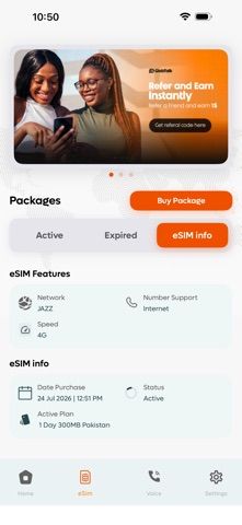 GlobTalk – Global Calls & eSIM Screenshot 2 of 6