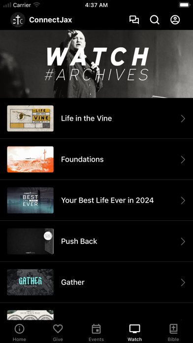 Screenshot #3 pour ConnectChurchJax