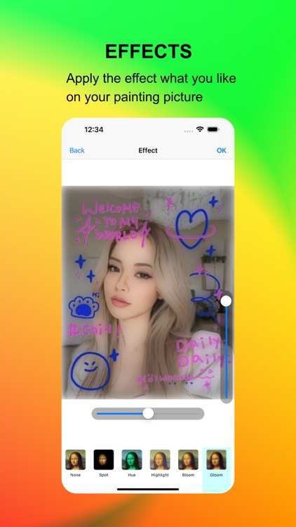 Color Pen-drawing paper photos screenshot-4