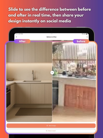 Kitchen Design Studio AI iPad screenshot
