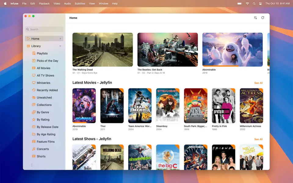 Infuse Pro 8.3.6 Screenshot 1