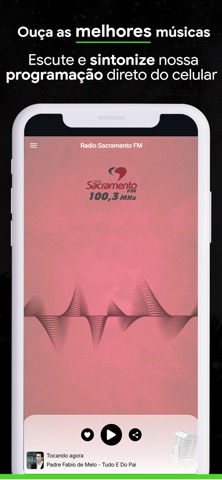Rádio Sacramento FM screenshot