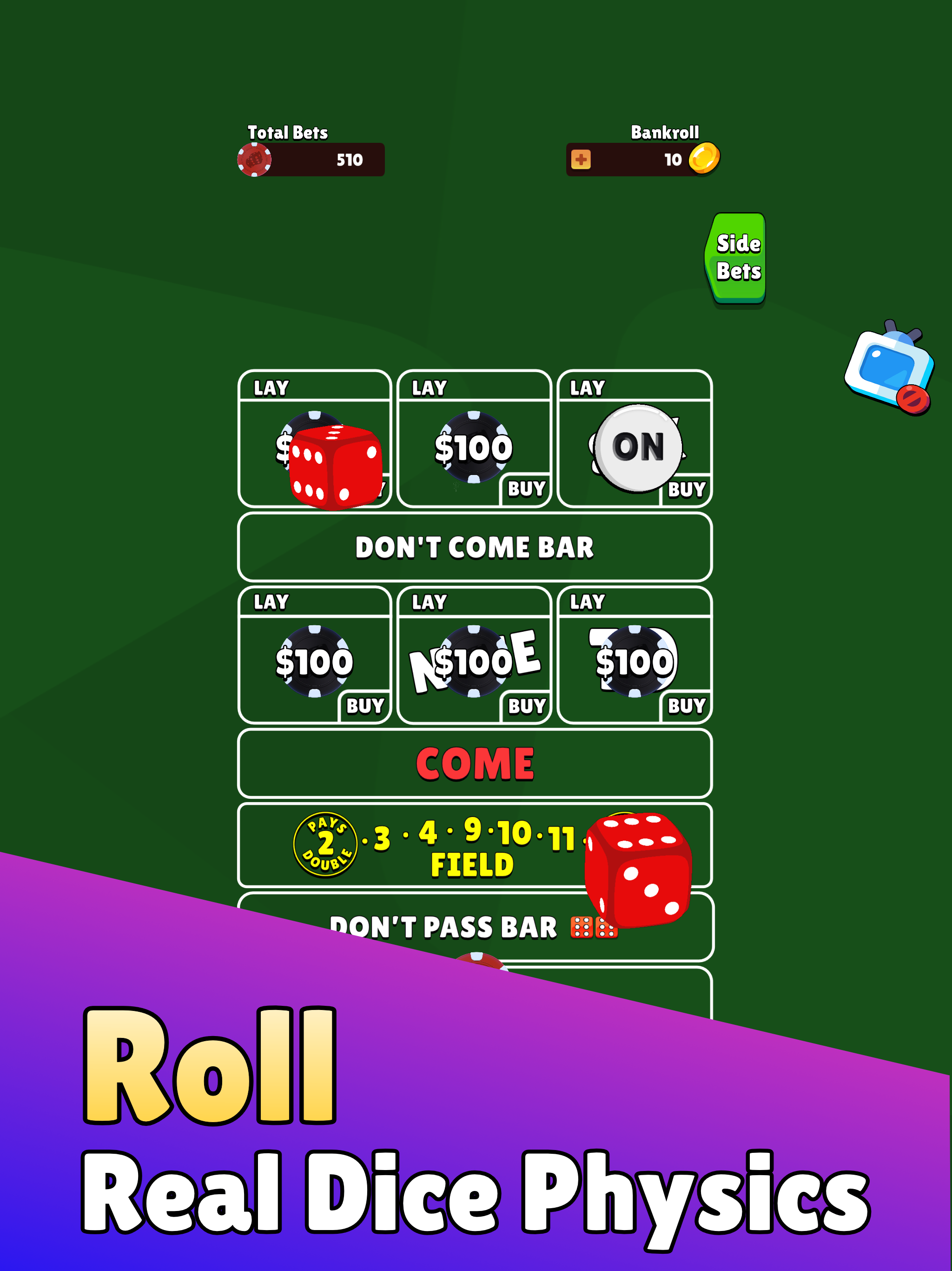 Bubble Craps