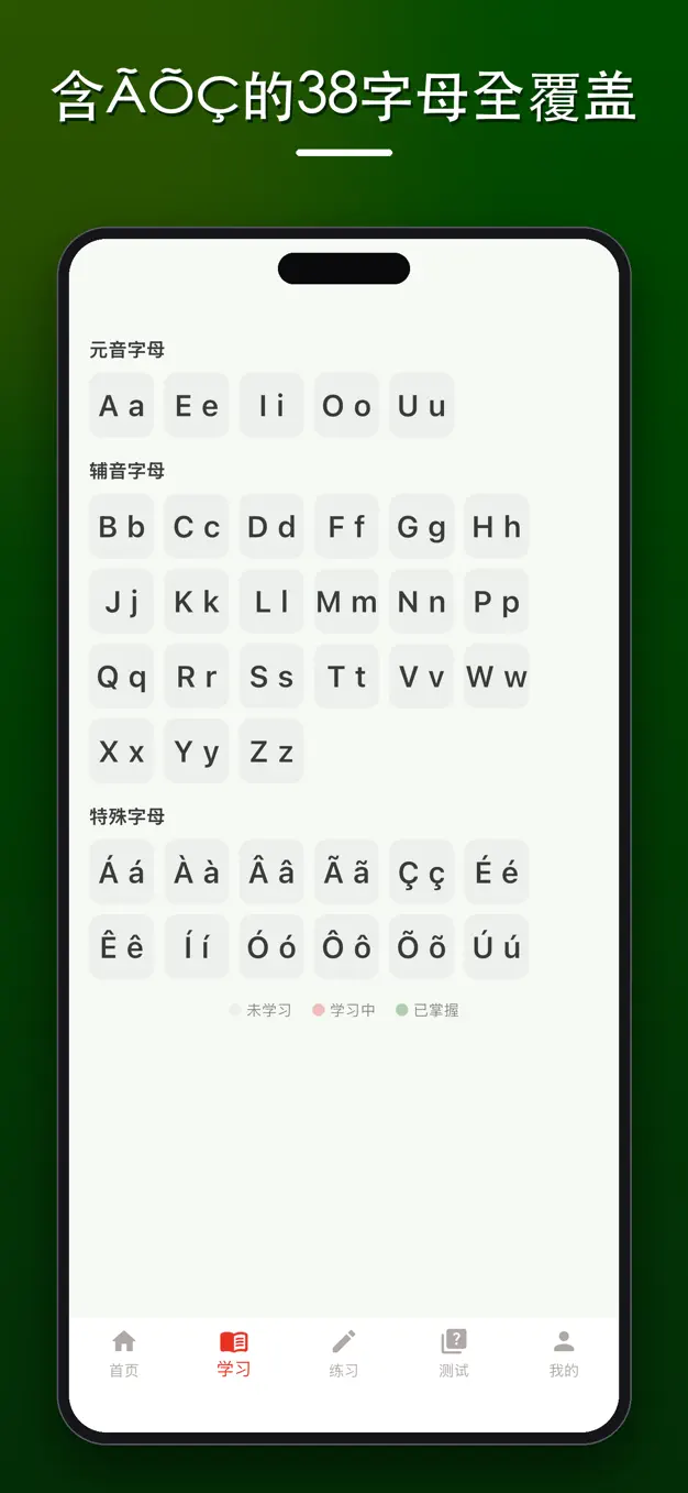 葡萄牙语字母