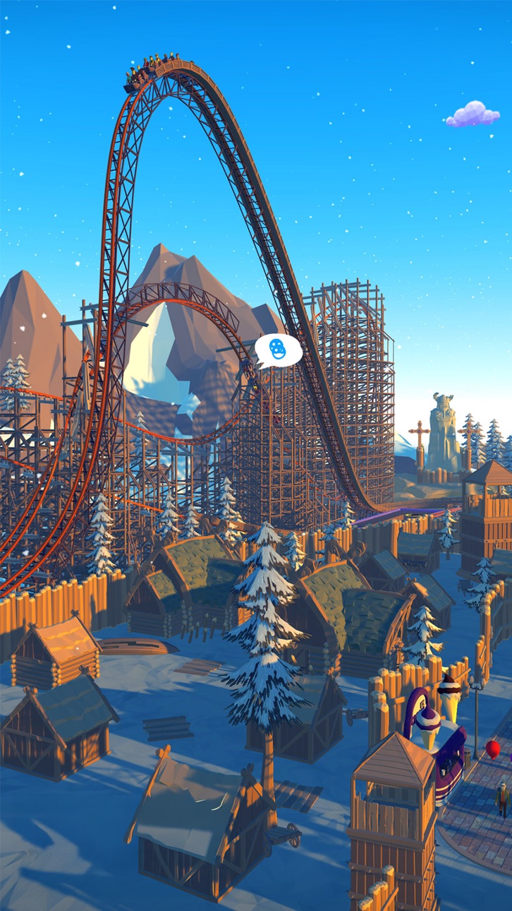 Real Coaster: Idle Tycoon Game iOS Mod IPA screenshot 6 - iOS game interface