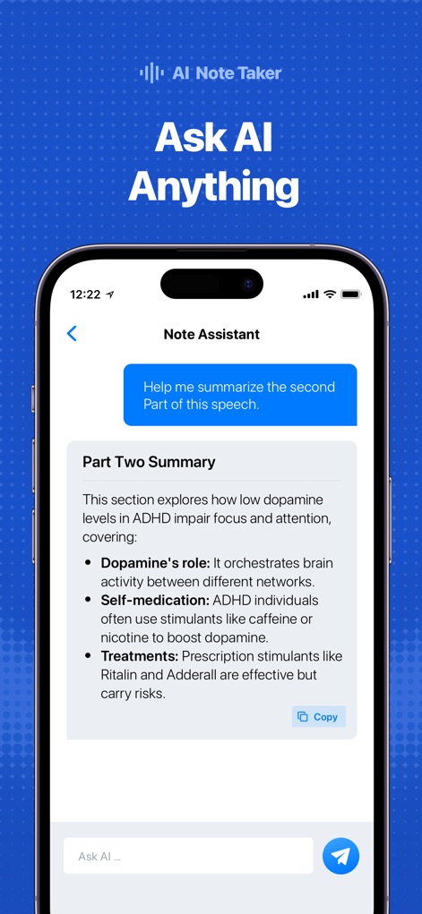 AI Note Taker: Speech to Text - Utilities App | MWM
