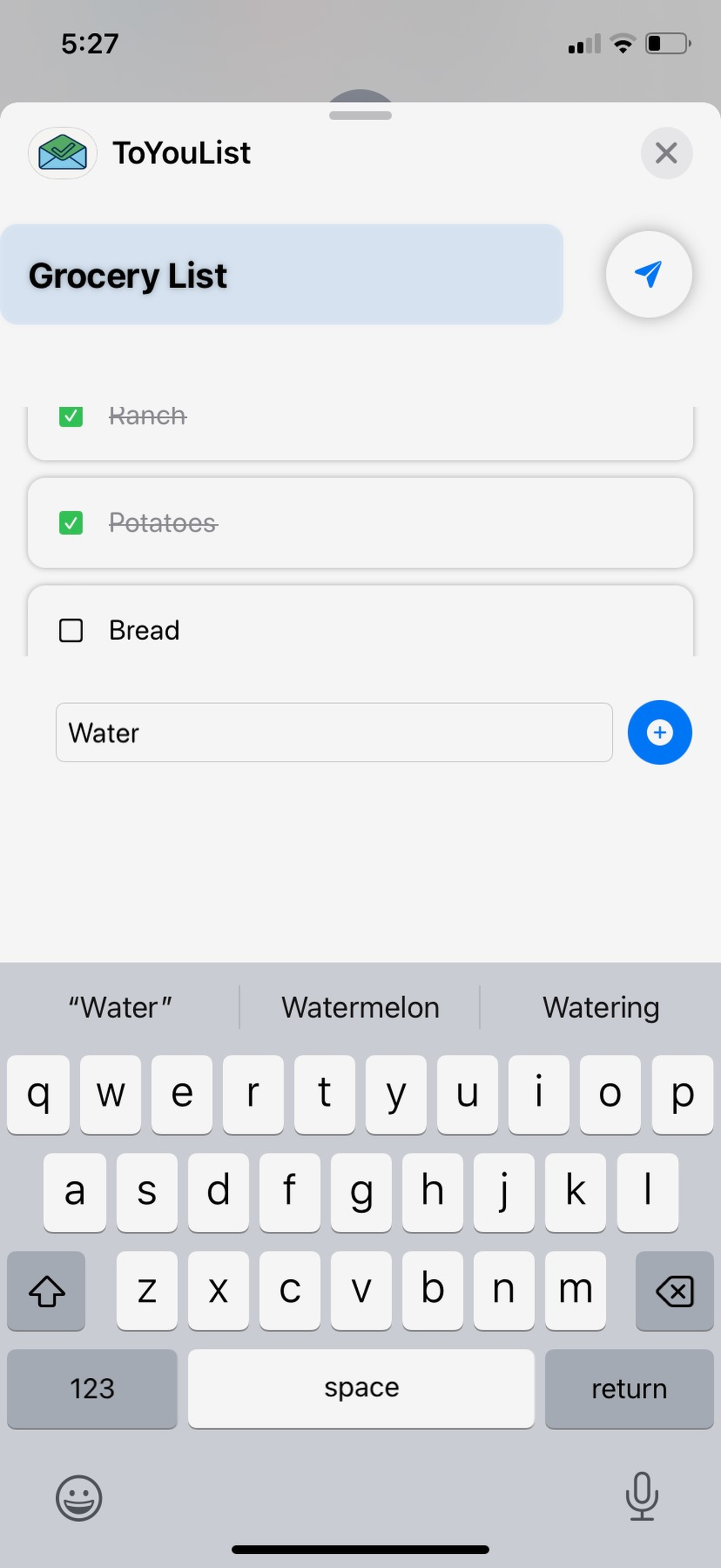 ToYouList screenshot 6