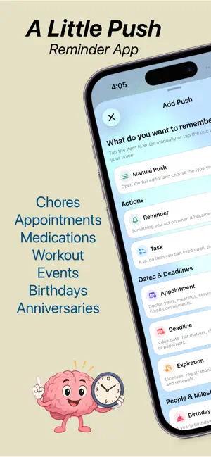 Reminders - A Little Push screenshot 1