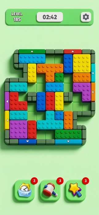 Block Sort Color Jam Puzzle Screenshot 4 of 5