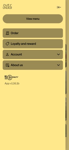 Over Under Coffee screenshot