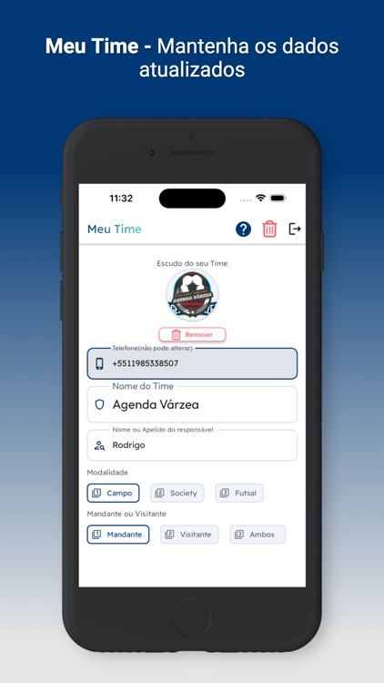 Agenda Várzea screenshot-3